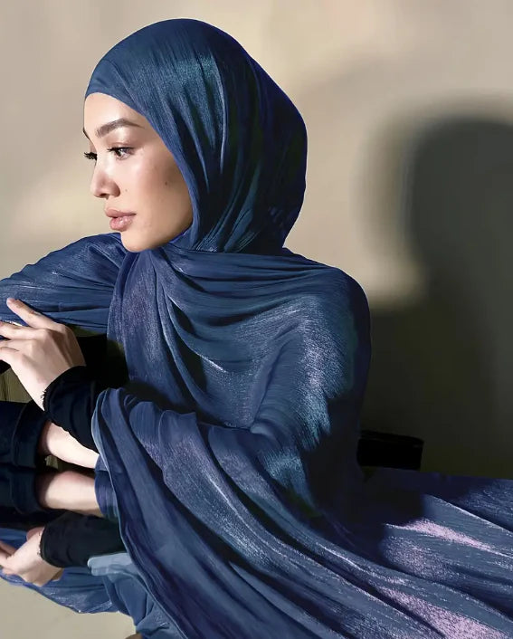 Organza silk Hijabs