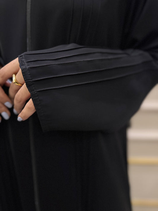 Noor zip Abaya